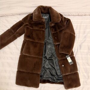 Karl Lagerfeld Chocolate Teddy Jacket